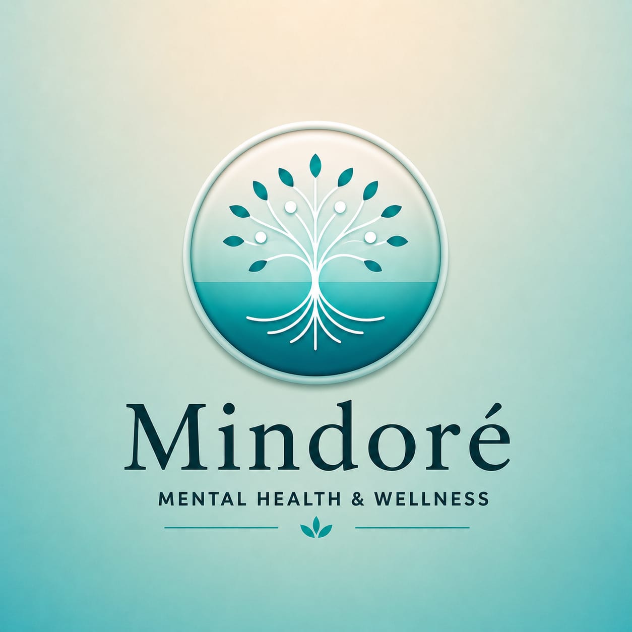 A comforting and peaceful mental wellness environment representing emotional support